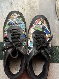 Funky Patterned Casual Shoes