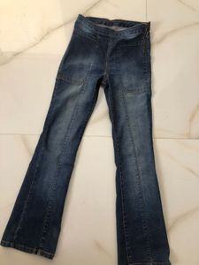 Denim Flare Jeans - Retro Style