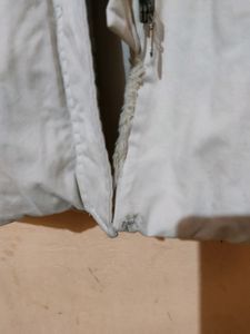 Korean Style Off-white Overcoat
