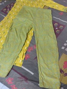 Beautiful Cotton Kurti Pant Set