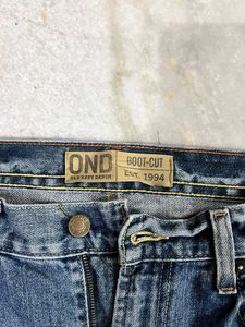 OLD NAVY DENIM BLUE RELAXED BOOTCUT JEANS 32