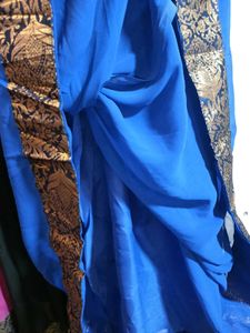 Fancy Floor Touch Gown At Clearance Sale