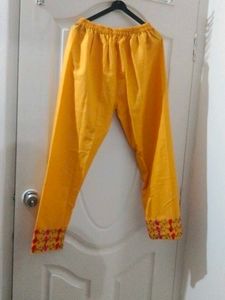 Yellow Floral Kurta