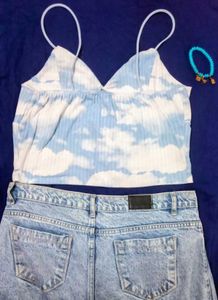 Cute Blue Top