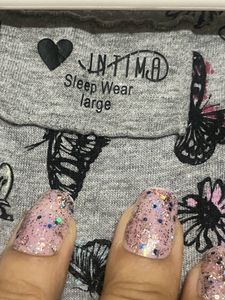 Butterfly Printed Night Dress