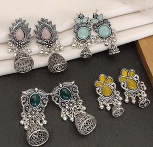 Jhumka Earrings Set of 4