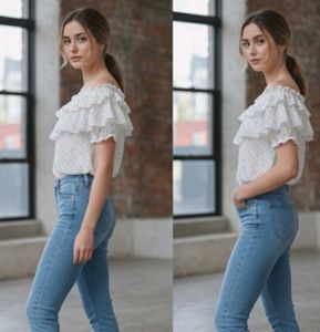 Ruffled Off-Shoulder Top