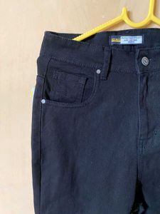 Off Duty Black Bootcut Denim