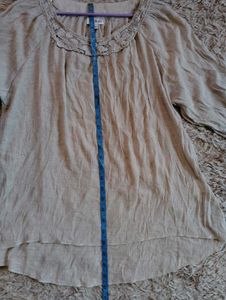 Nude Cotton Tops