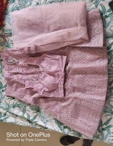 Lavender Lehenga Choli with Dupatta