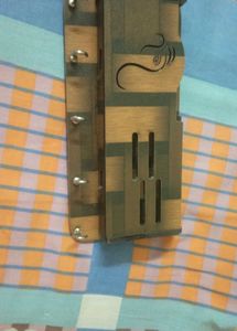 Ganeshji Wooden Key and Mail Holder