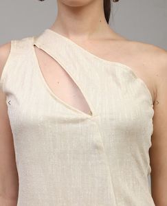 Shein Elegant One-Shoulder Maxi Dress (Size - S)