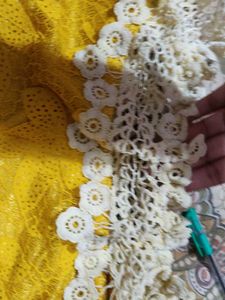 Yellow Lace Top