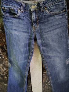 Women Denim Faded Jeans