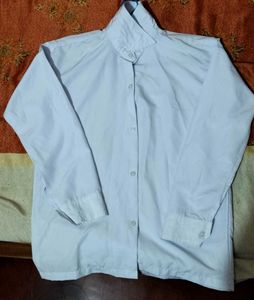 cotton white shirt with good quality.