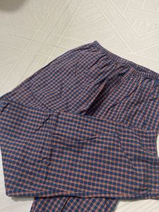 Night Suit Shirt And Pant Set.