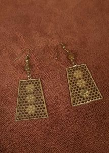 Geometric Dangle Earrings