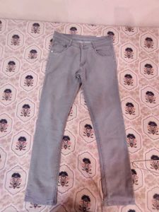 Grey Denim Jeans