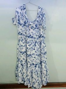 Floral Print Maxi Dress