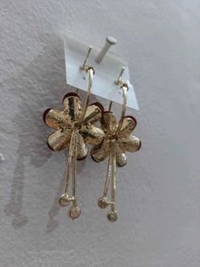 Aesthetic Flower Drop Earrings