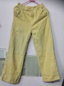 Yellow Couduary Jeans
