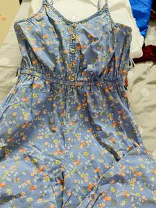 Floral Print Jumpsuit
