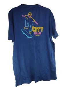 Lee Blue Graphic Print T-Shirt
