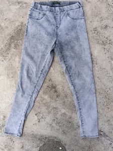 Gray jeggings