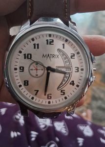 Matrix Silver Watch in working condition