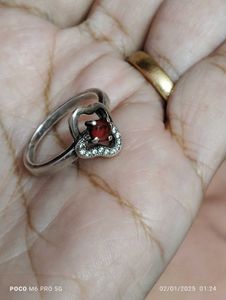 ✅Ladies Platinum Coated Original Silver Ring