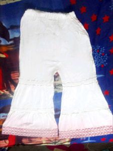 Red Kurti with Sharara Pant