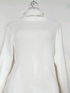 White High Neck Dress (Women)