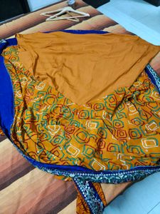 Bandhani Print Georgette Zardozi Embroidery Kurta