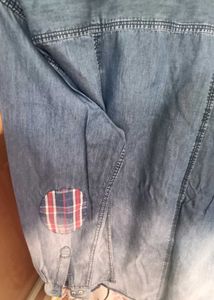 Denim Button Down Shirt