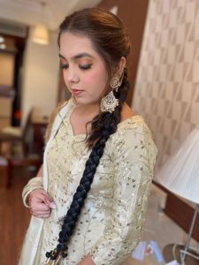 Golden Heavy Sharara Suit