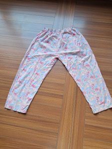 Floral Print Button-Down Shirt Bottom CordSet