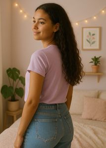 Lilac Graphic Tee