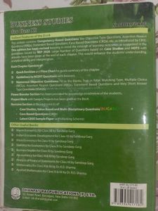 Offer🔥Class XII Business Studies Textbook