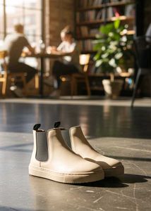 Beige Chelsea Boots - Forever 21