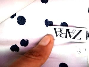Brand New Polka Dots Crop Shirt