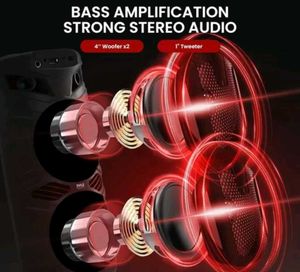 Lightweight Karaoke Speaker With Mic
