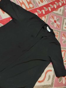 Elegant Black Tunic Top