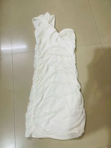 White Bodycon Mini Dress