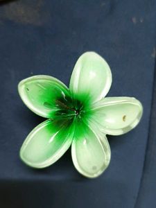 Green Hawaii Claw Clip