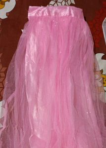 Pink Embellished Party Dress