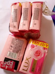 Lux soap pack of five pice 500gm