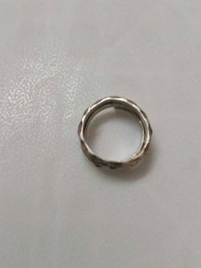 Silver Tone Statement Ring