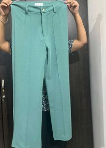 Mint Green Straight Leg Pants