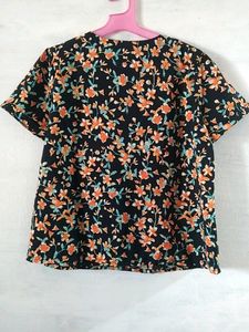 Dressberry Stylish Girls Vaccy Black Top