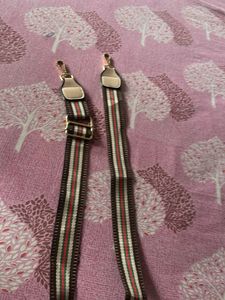 Stylish Striped Bag Strap